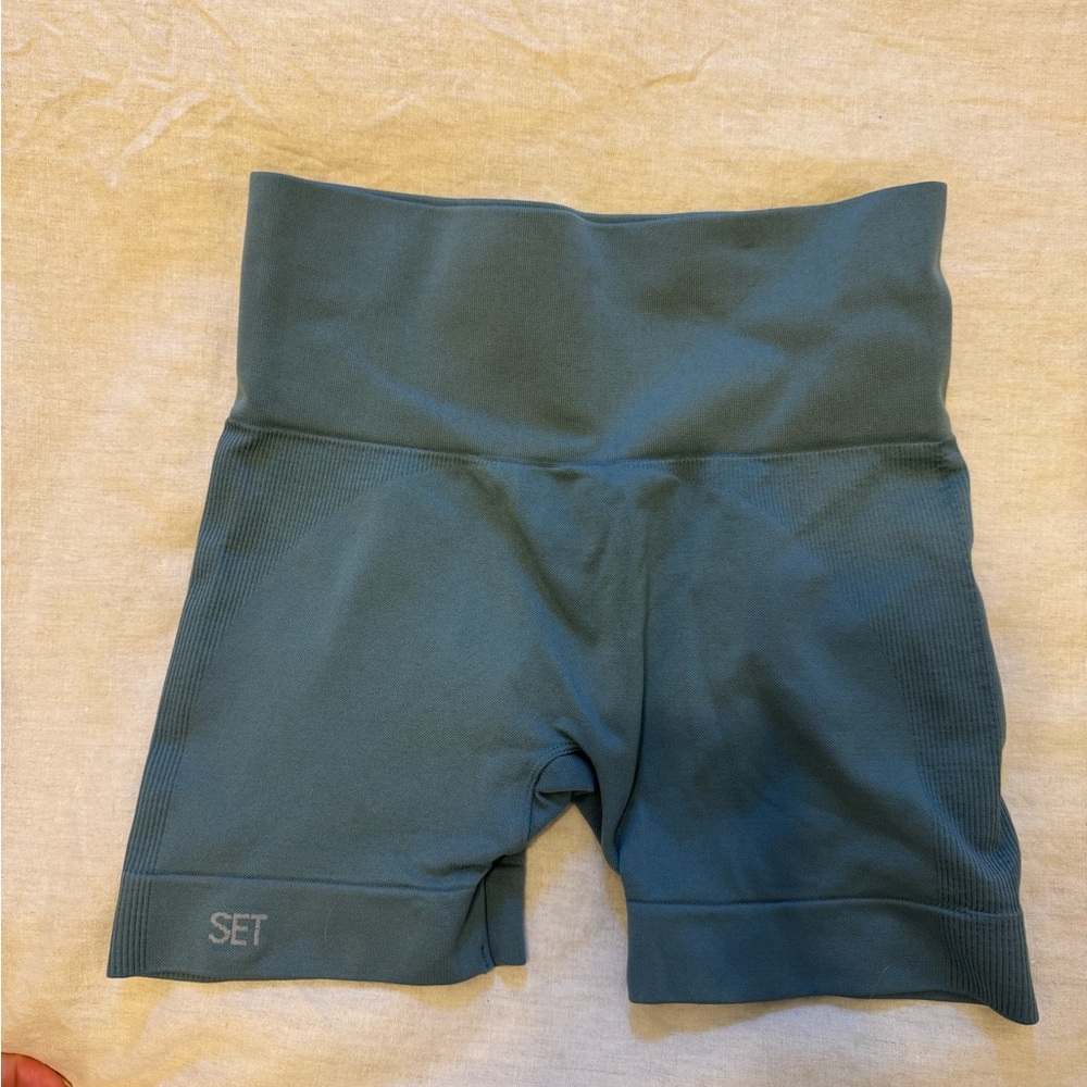 SET Active Women's Athletic Shorts - Teal